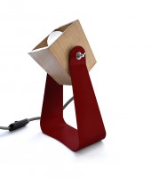 FIO CINZA + SUPORTE VERMELHO